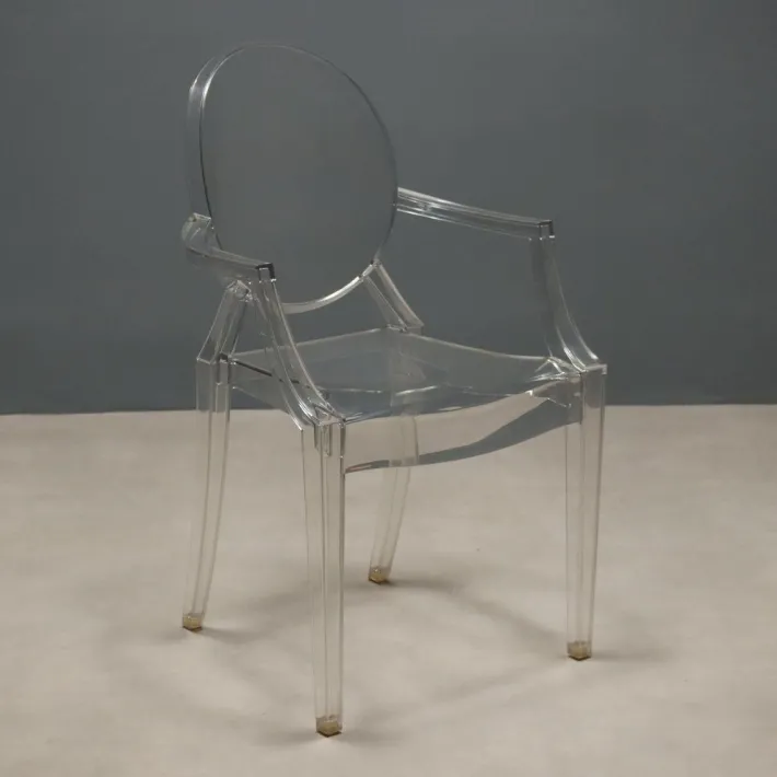 Pamono Louis Ghost Chair attributed to Philippe Starck for Castelli / Anonima Castelli Outlet