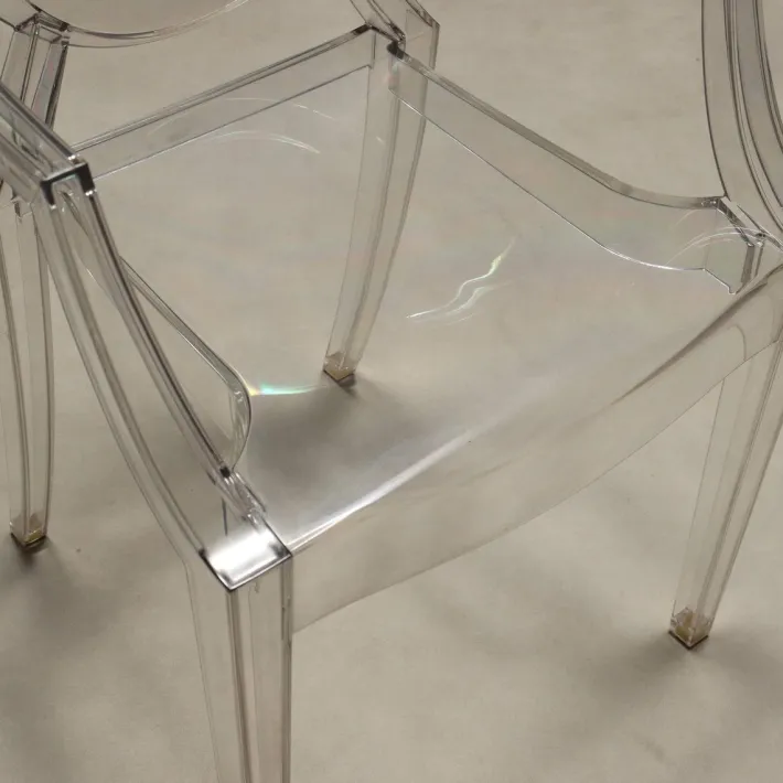 Pamono Louis Ghost Chair attributed to Philippe Starck for Castelli / Anonima Castelli Outlet