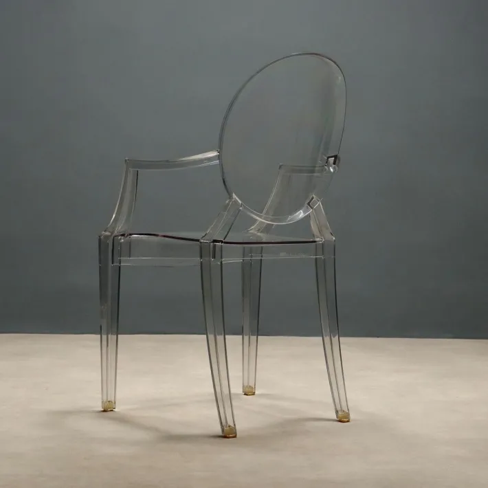 Pamono Louis Ghost Chair attributed to Philippe Starck for Castelli / Anonima Castelli Outlet
