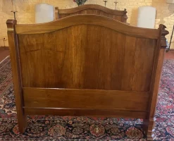 Pamono Louis Philippe Bed in Walnut Sale