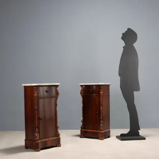 Pamono Louis Philippe Bedside Tables, Set of 2 Sale