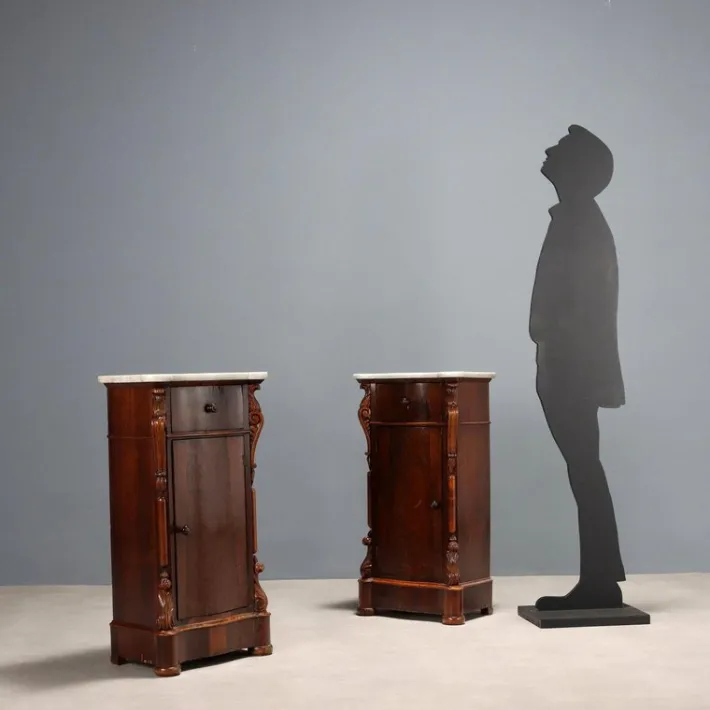 Pamono Louis Philippe Bedside Tables, Set of 2 Sale