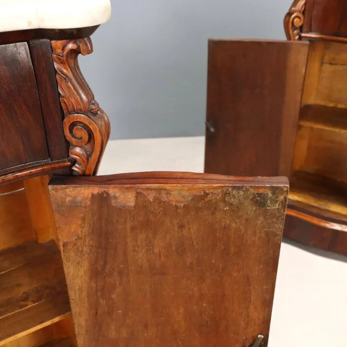 Pamono Louis Philippe Bedside Tables, Set of 2 Sale