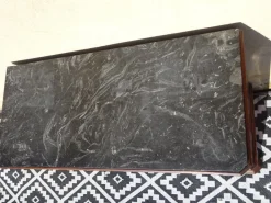 Pamono Louis Philippe Chest of Drawers in Walnut and Burl Walnut from Befos Best