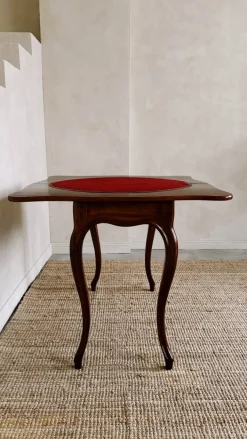 Pamono Louis Philippe Mahogany Game Table Outlet