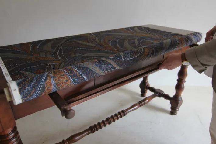 Pamono Louis Philippe Tailors Table in Walnut Discount