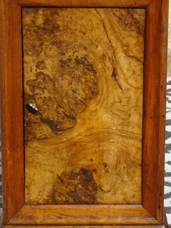 Pamono Louis Philippe Walnut and Burl Walnut Bedside Table Discount