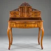 Pamono Louis Philippe Walnut Secretary Desk Hot
