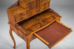 Pamono Louis Philippe Walnut Secretary Desk Hot