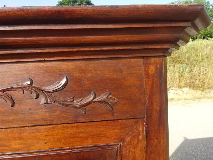 Pamono Louis Philippe Walnut Wardrobe, 1890s Hot