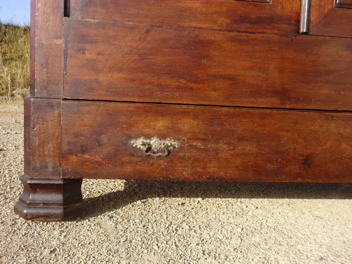 Pamono Louis Philippe Walnut Wardrobe, 1890s Hot