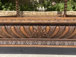 Pamono Louis XIII Style Château Four-Poster Bed Best