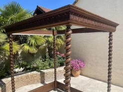 Pamono Louis XIII Style Château Four-Poster Bed Best