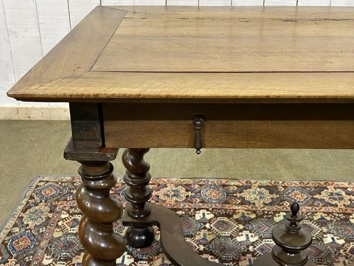 Pamono Louis XIII Style Desk in Walnut, 1800s Best