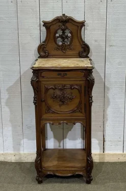 Pamono Louis XV Bedroom Set in Walnut, Early 20th Century, Set of 5 Hot