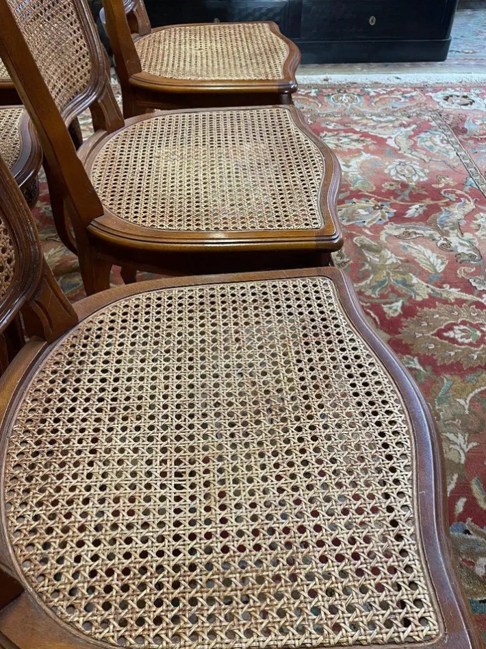Pamono Louis XV Cane Chairs, Set of 6 Online