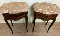 Pamono Louis XV Ceremonial Tables in Precious Wood, Set of 2 Sale