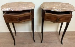 Pamono Louis XV Ceremonial Tables in Precious Wood, Set of 2 Sale