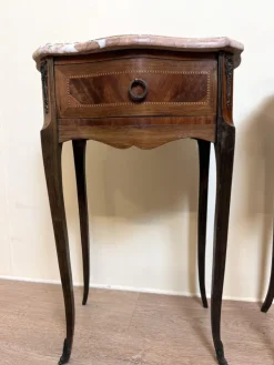 Pamono Louis XV Ceremonial Tables in Precious Wood, Set of 2 Sale