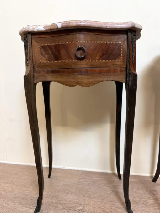 Pamono Louis XV Ceremonial Tables in Precious Wood, Set of 2 Sale