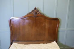 Pamono Louis XV French Golden Walnut Bed New