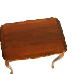 Pamono Louis XV French Nesting Tables in Walnut, 1930, Set of 3 Hot