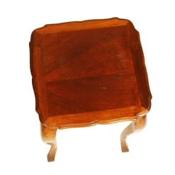 Pamono Louis XV French Nesting Tables in Walnut, 1930, Set of 3 Hot