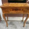 Pamono Louis XV Inlaid Wood Game Table Hot