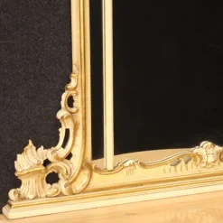 Pamono Louis XV Italian Console with Mirror, 1960s, Set of 2 Hot