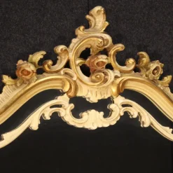 Pamono Louis XV Italian Console with Mirror, 1960s, Set of 2 Hot