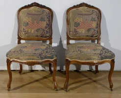 Pamono Louis XV Living Room Set in Walnut, 1920s, Set of 5 Sale