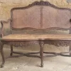 Pamono Louis XV Rattan Bench, 19th Century Best