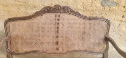 Pamono Louis XV Rattan Bench, 19th Century Best