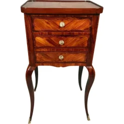 Pamono Louis XV Side Table or Nightstand with Drawers, France, 1760s Discount