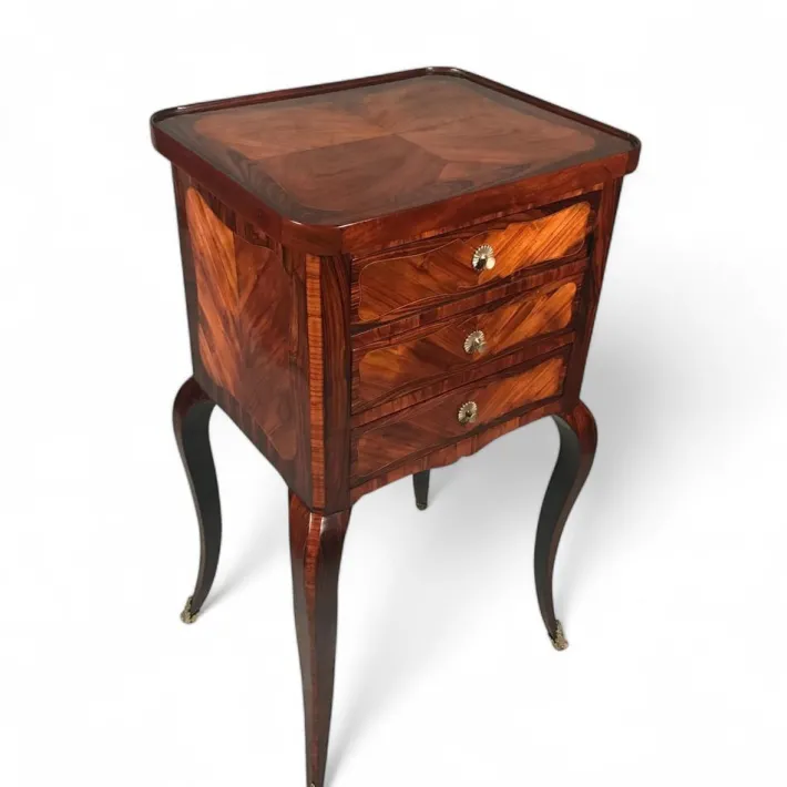 Pamono Louis XV Side Table or Nightstand with Drawers, France, 1760s Discount