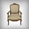 Pamono Louis XV Style Beechwood Armchair, Mid-19th Century Clearance