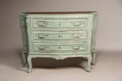 Pamono Louis XV Style Chest of Drawers in Walnut, 1950s Best