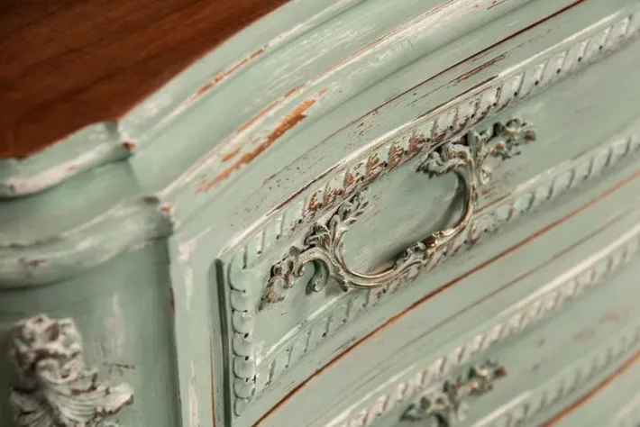 Pamono Louis XV Style Chest of Drawers in Walnut, 1950s Best