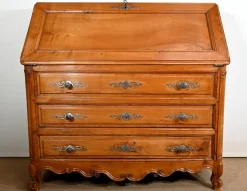 Pamono Louis XV Style Chest of Drawers or Secretaire in Cherry, Early 19th Century Outlet