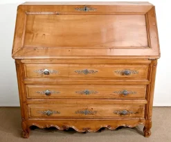 Pamono Louis XV Style Chest of Drawers or Secretaire in Cherry, Early 19th Century Outlet