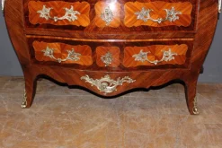 Pamono Louis XV Style Commode in Marquetry, 1940s Clearance