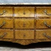 Pamono Louis XV Style Curved Chest of Drawers in Marquetry, 1880 Hot