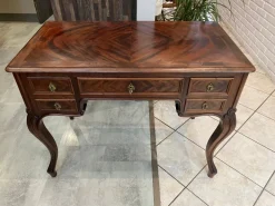 Pamono Louis XV Style Desk with Drawers and Shelves, 1890s Hot