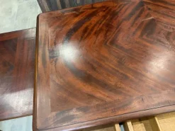 Pamono Louis XV Style Desk with Drawers and Shelves, 1890s Hot