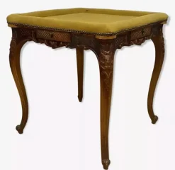 Pamono Louis XV Style Games Table in Carved Walnut Online
