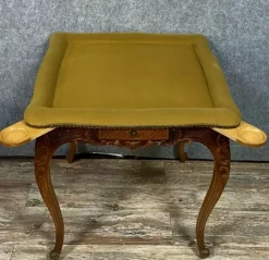 Pamono Louis XV Style Games Table in Carved Walnut Online