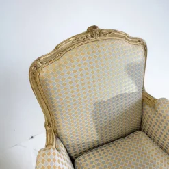 Pamono Louis XV Style Living Room in Lacquered Wood, 1900, Set of 3 Outlet