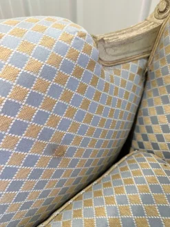 Pamono Louis XV Style Living Room in Lacquered Wood, 1900, Set of 3 Outlet