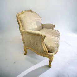 Pamono Louis XV Style Living Room in Lacquered Wood, 1900, Set of 3 Outlet