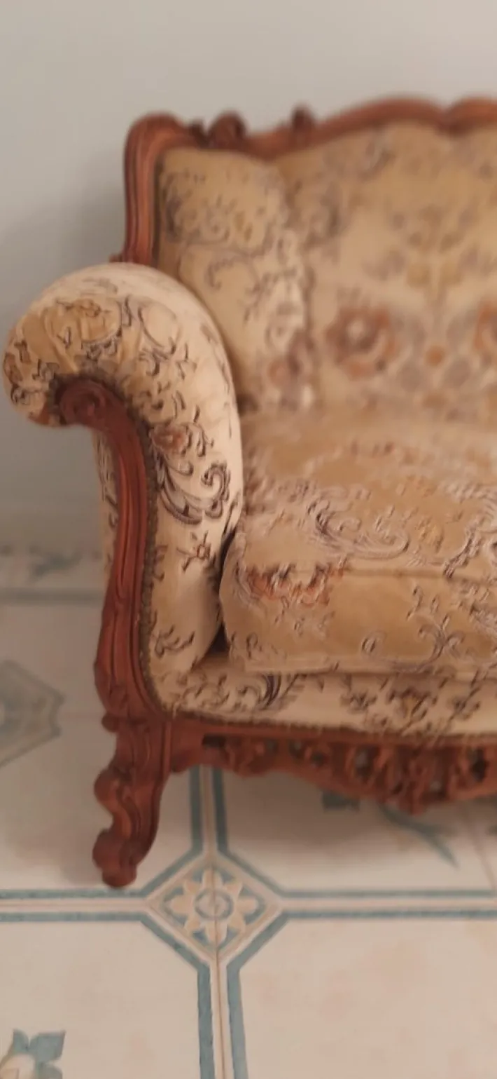 Pamono Louis Xv Style Living Room Sofa and Armchairs from La Permanente Mobili Cantù, 1970s, Set of 3 Clearance